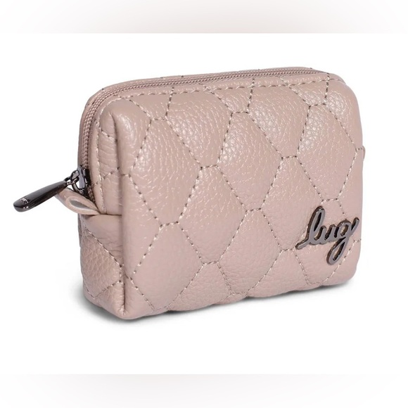 Lug Choo Choo Mini Classic VL Pill Box Case SAND NWT - Picture 2 of 8